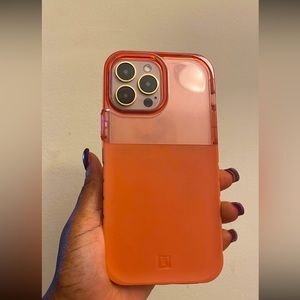 iPhone 13 Pro Max pink protective case